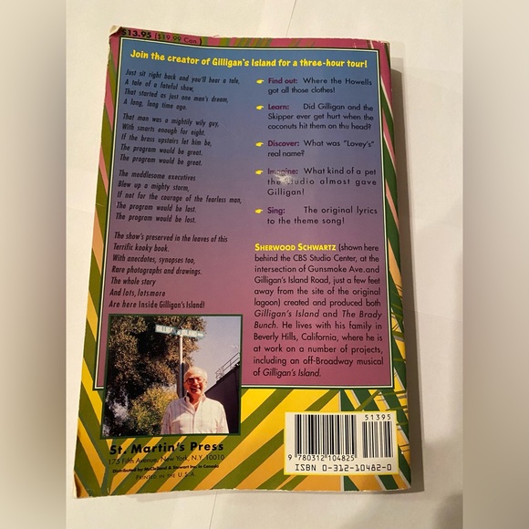 Book: Inside Gilligan’s Island by Sherwood Schwartz 1994 - Picture 2 of 6